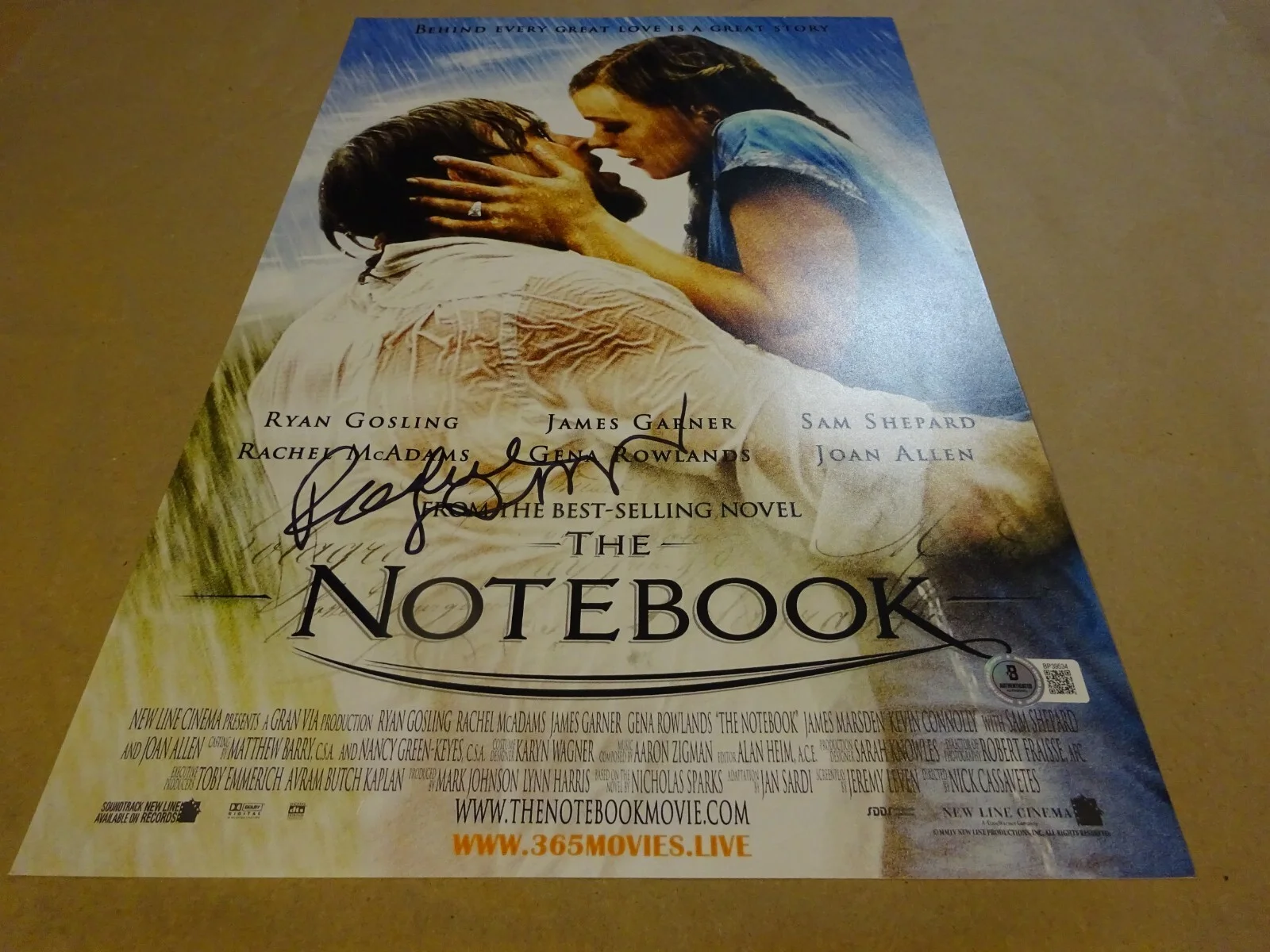 Rachel McAdams — Signed Rachel McAdams Autographed The Notebook 11"x17" Photo Beckett BAS COA, изображение 2