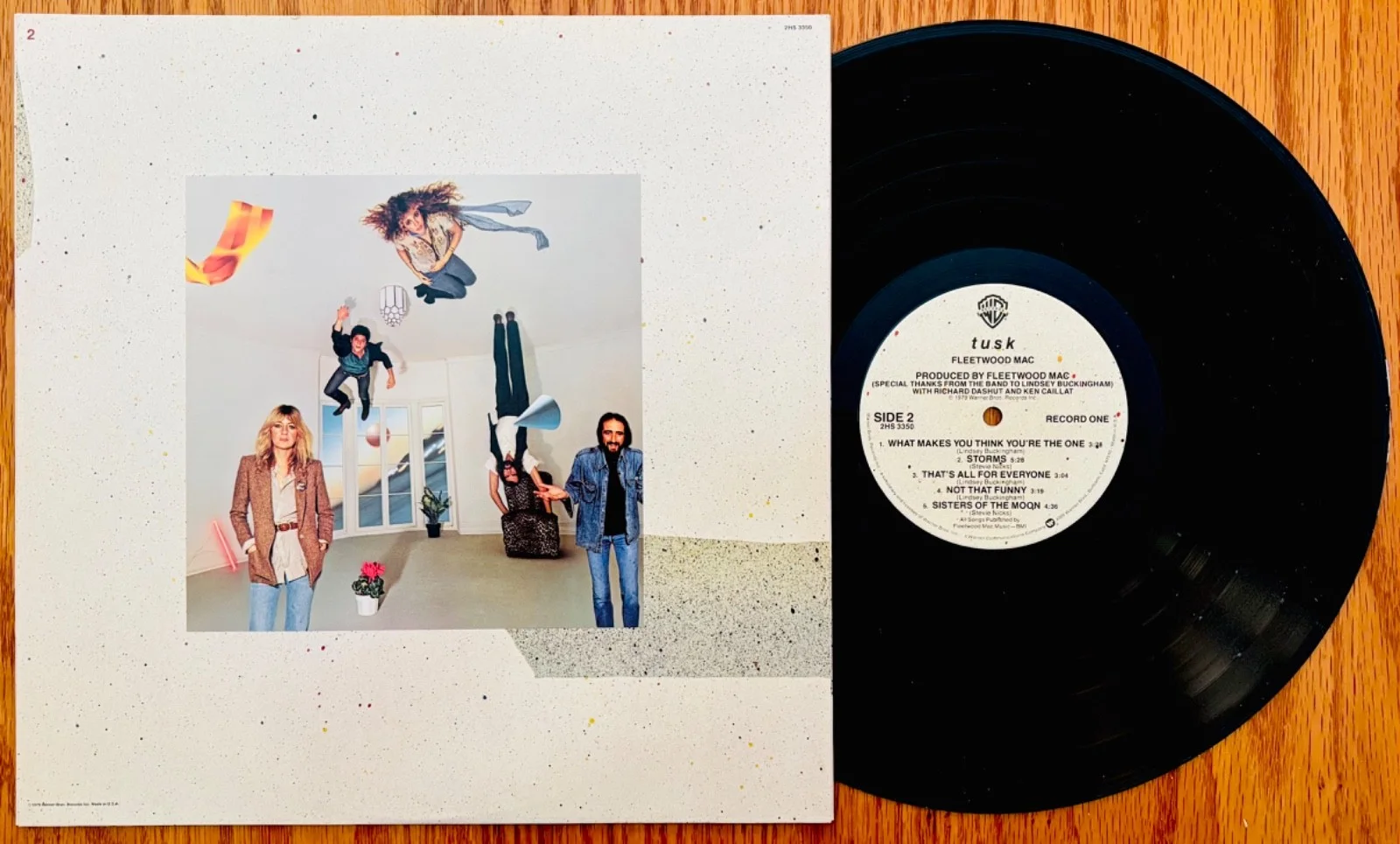 STEVIE NICKS Signed TUSK Vinyl Album w/Album Sleeve~Sex Symbol~FLEETWOOD MAC, изображение 2