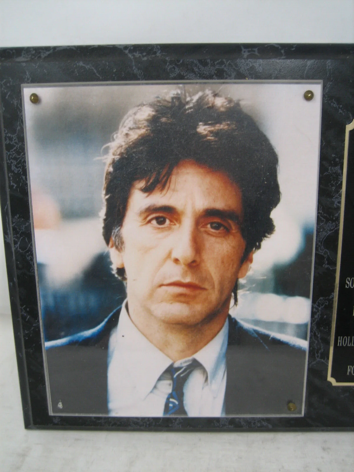 al pacino custom framed plaque 15x12 scarface goodfellas mafia mob actor, изображение 2