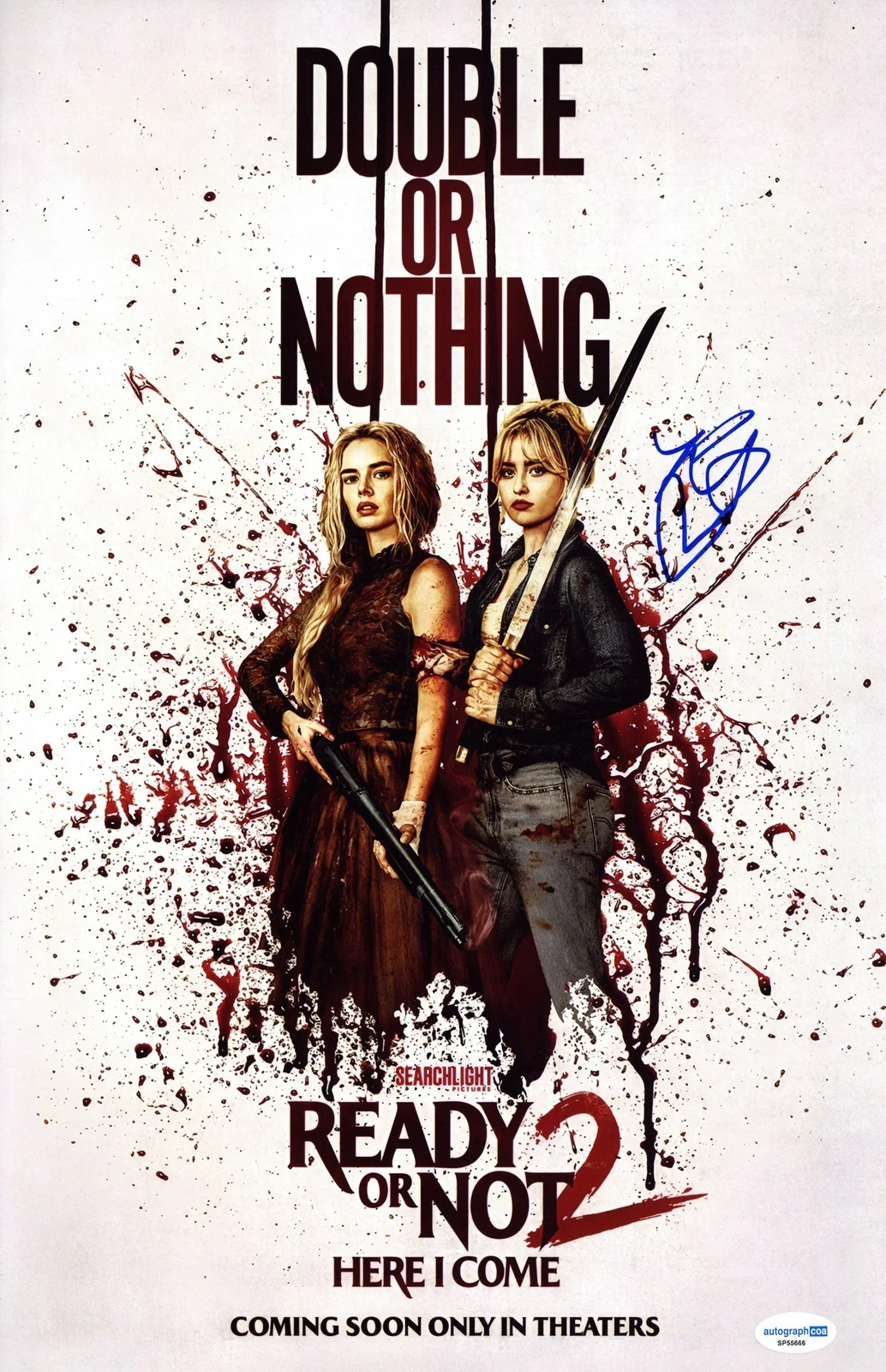 Kathryn Newton — Kathryn Newton "Ready or Not 2: Here I Come" AUTOGRAPH Signed 11x17 Photo B ACOA