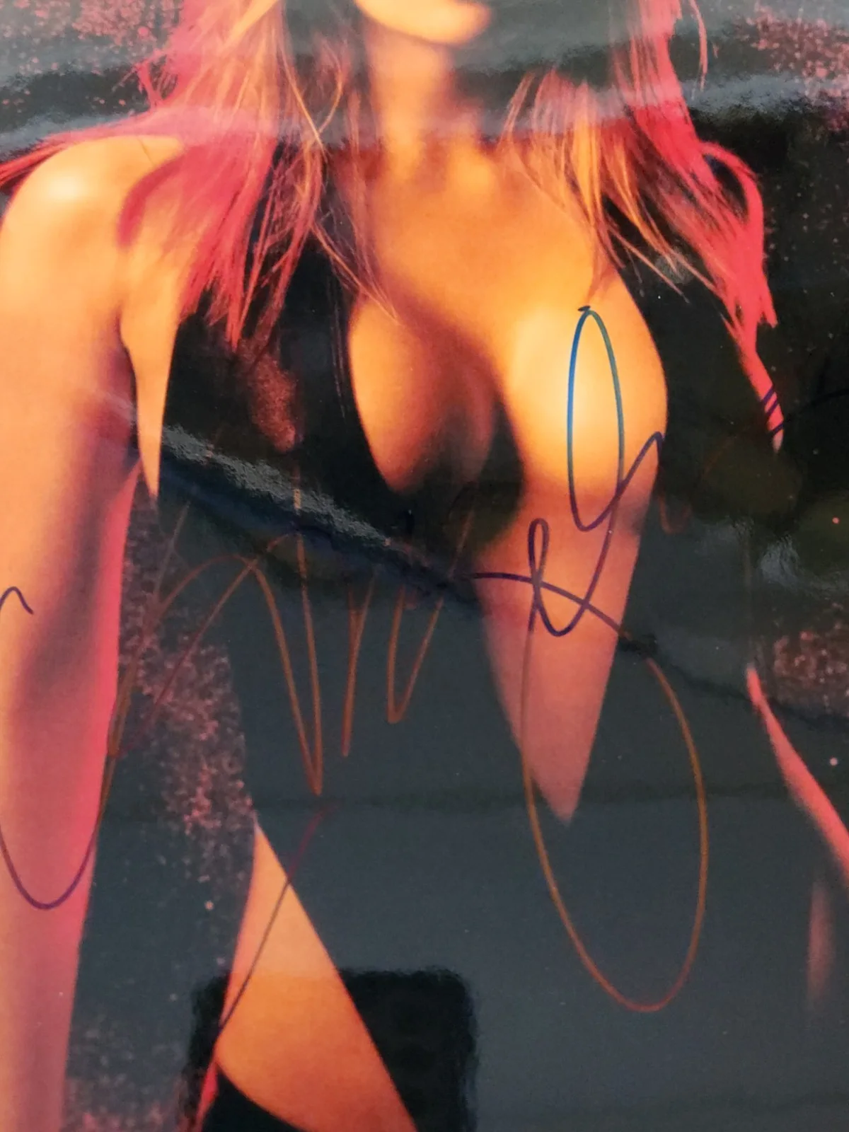 Angelica Bridges Signed Autographed 8x10" Photograph AW COA Model Sexy Baywatch, изображение 2