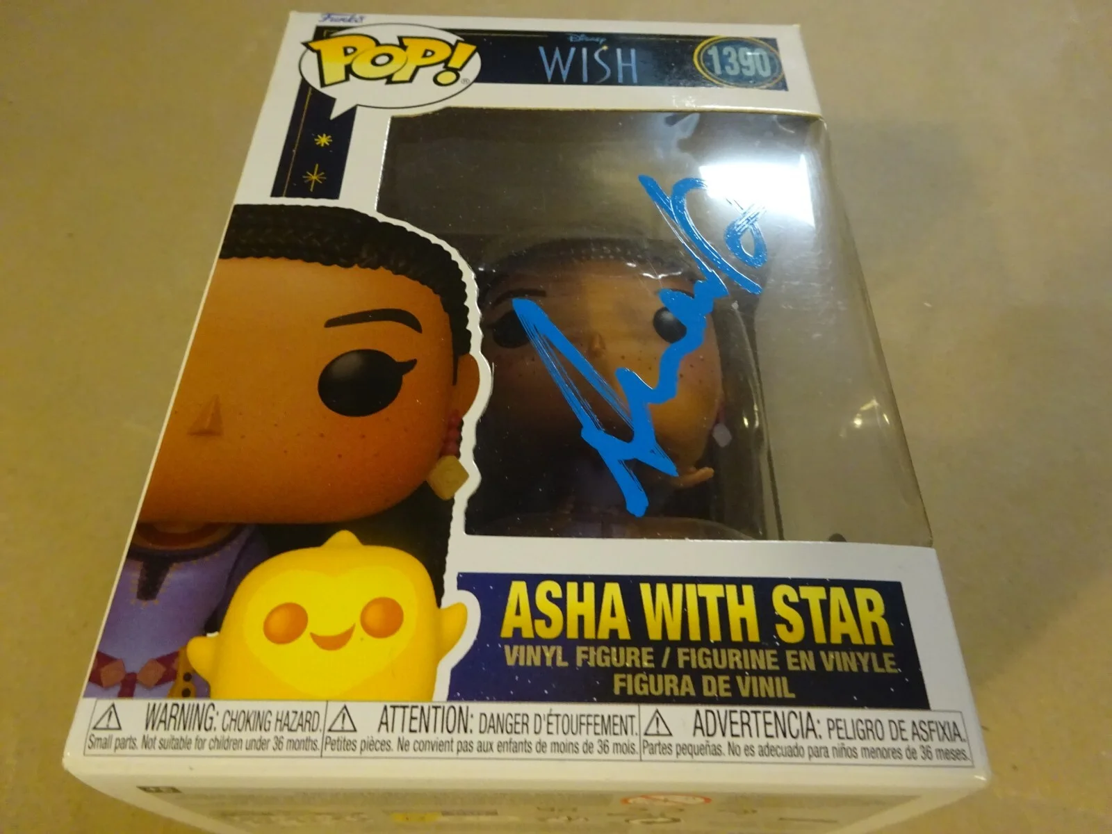 Ariana DeBose — Signed Ariana DeBose Autographed Wish Asha With Star 1390 Funko Pop BAS COA, изображение 2