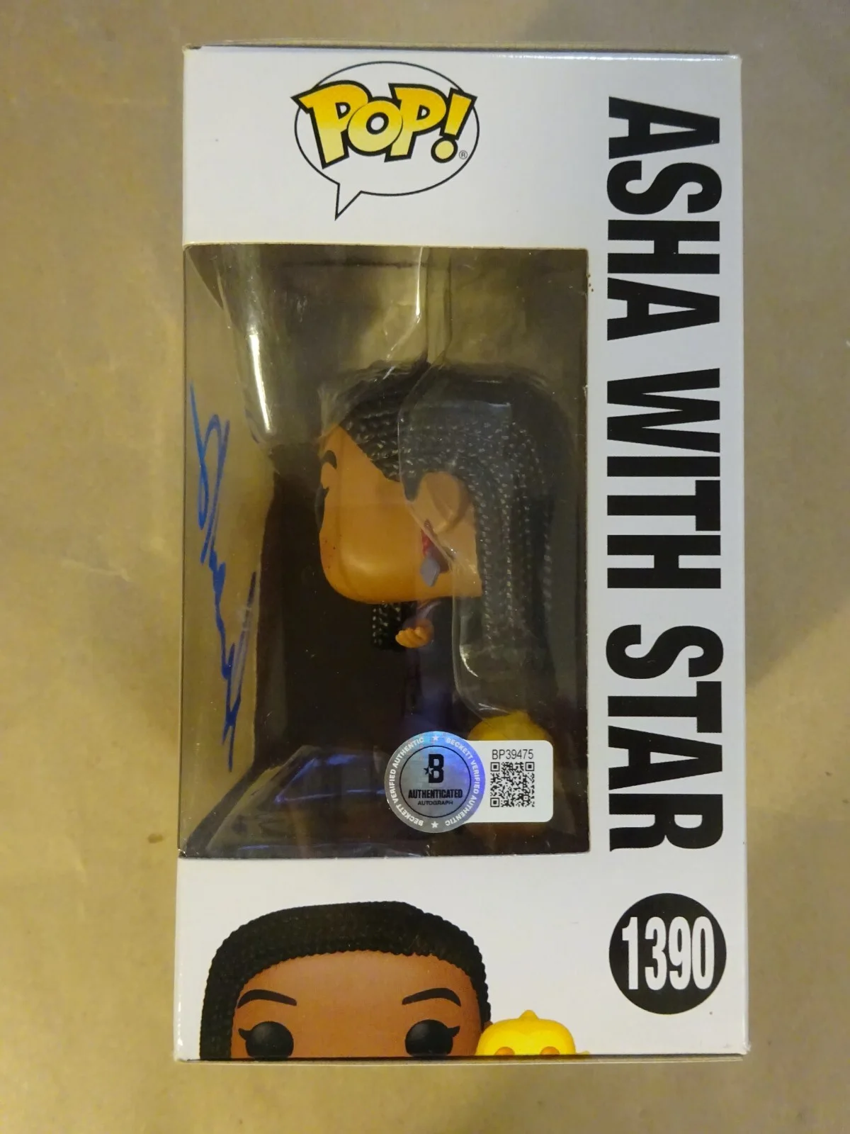 Ariana DeBose — Signed Ariana DeBose Autographed Wish Asha With Star 1390 Funko Pop BAS COA, изображение 5