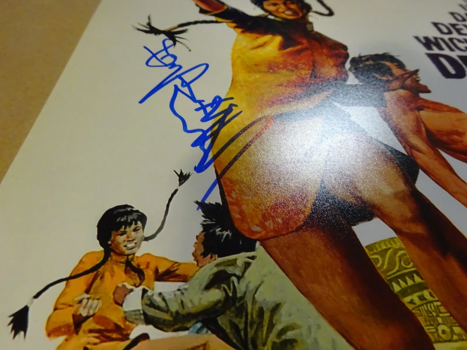 Angela Mao — Signed Angela Mao Autographed Deadly China Doll 11"x17" Photo Beckett BAS COA, image 5