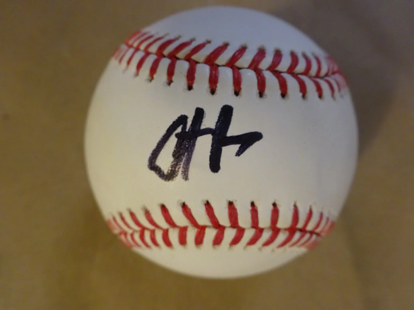 Anthony Ramos — Autographed Anthony Ramos Signed Baseball Hamilton Broadway Beckett BAS COA, image 3