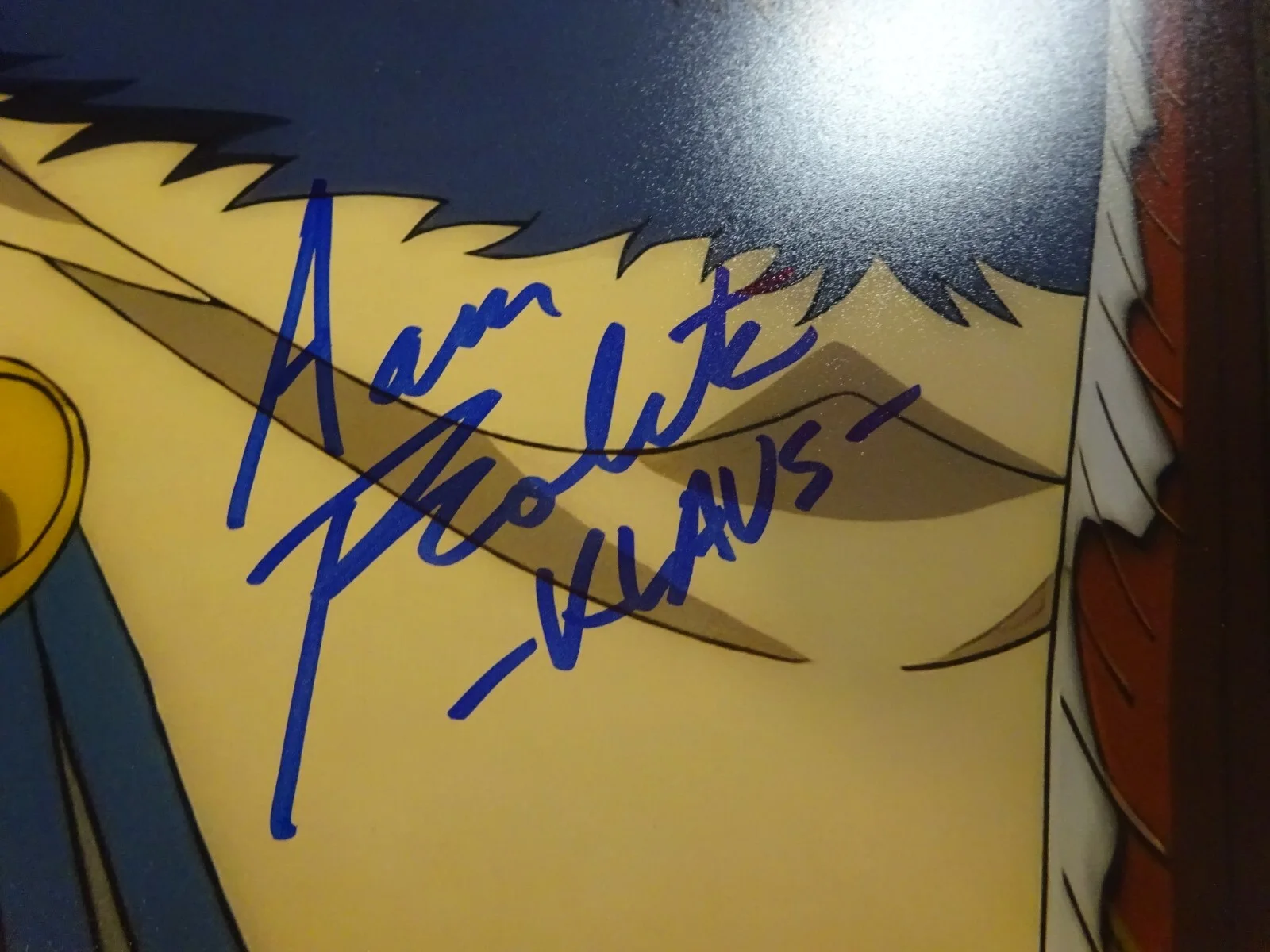 Aaron Roberts — Signed Aaron Roberts Autographed Klaus Black Clover 11x14 Photo OC Celebrity COA, изображение 4