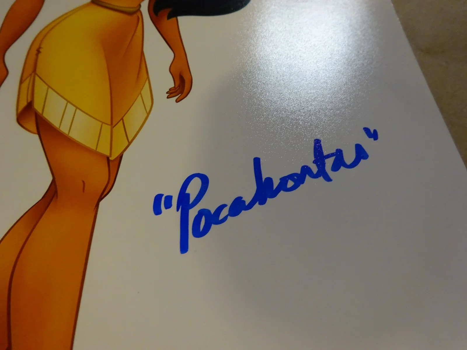 Irene Bedard — Signed Irene Bedard Autographed Pocahontas 8"x10" Photo OC Celebrity COA, image 5