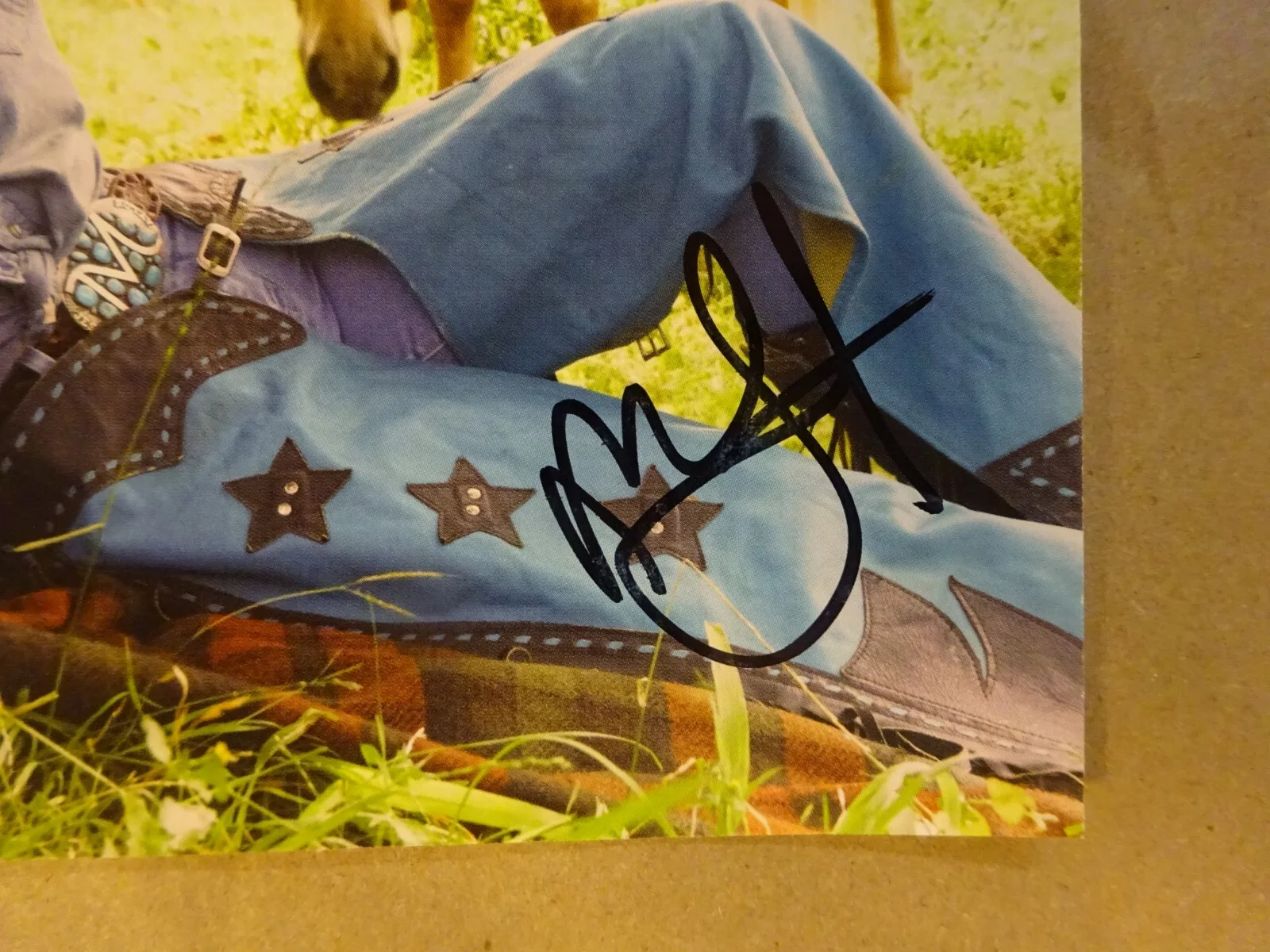 Signed Miranda Lambert Autographed Postcards From Texas Album - Insert BAS COA, image 4