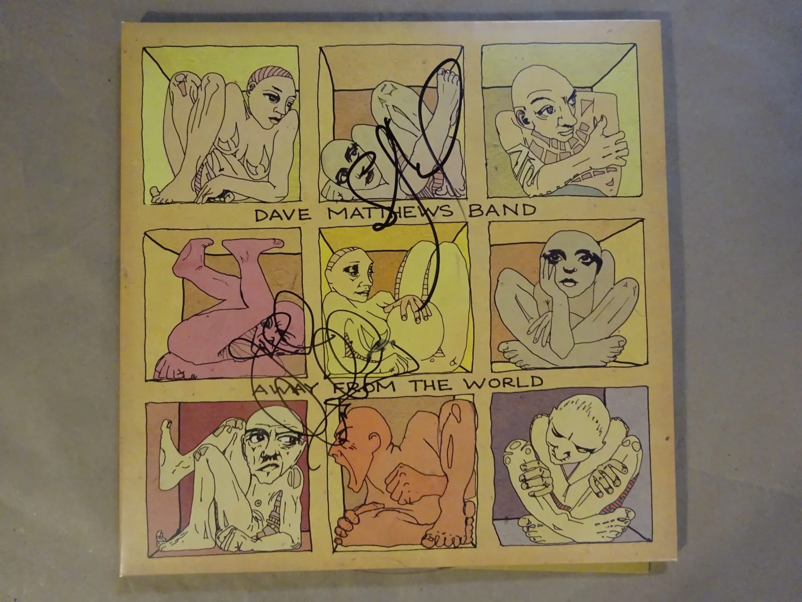 Signed Stefan Lessard & Jeff Coffin Autographed Dave Matthews Band Album BAS COA, изображение 3