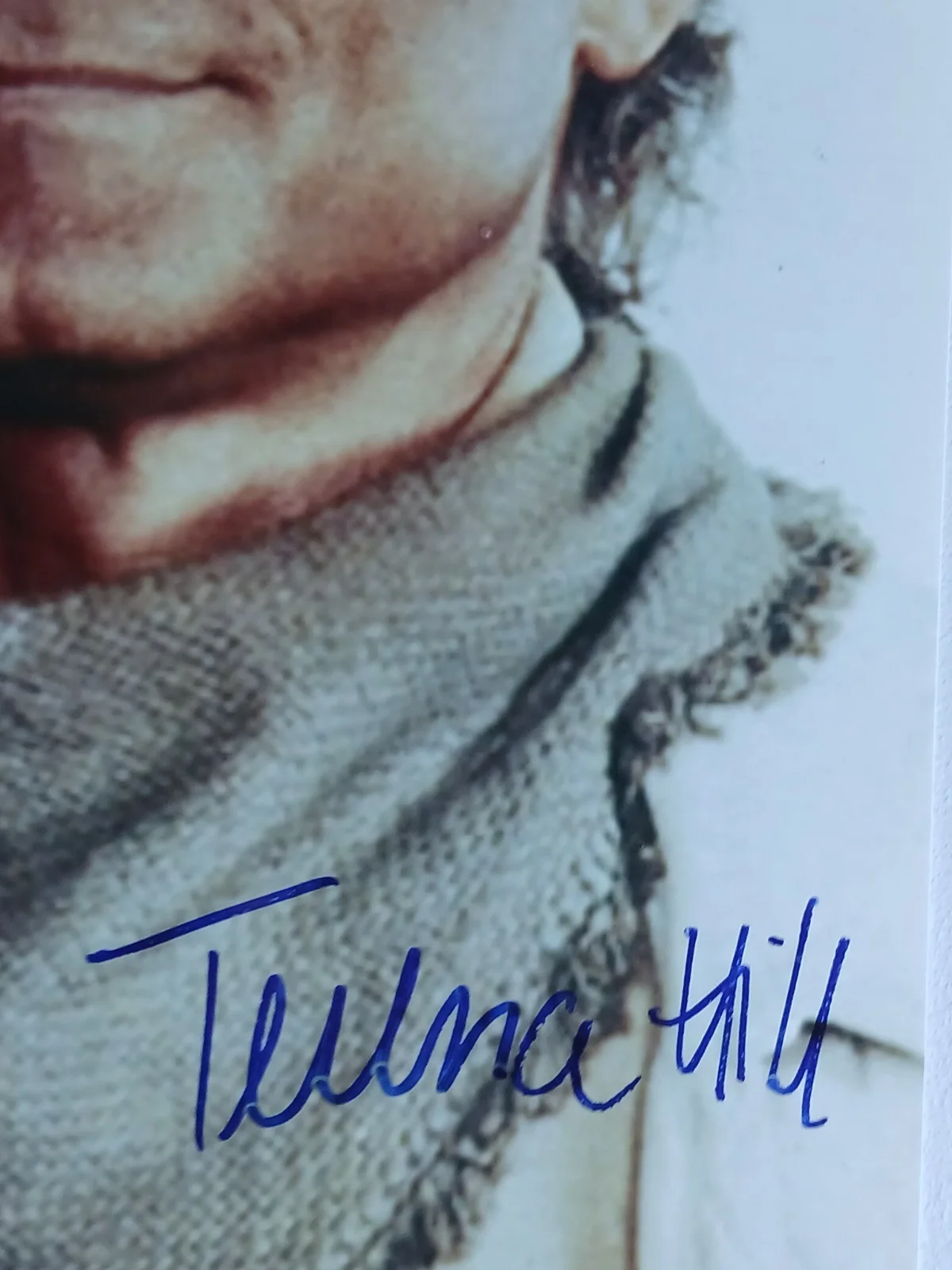 Terence Hill — Terence Hill, Lucky Luke, Signed Autographed 6x4 Photo, image 3