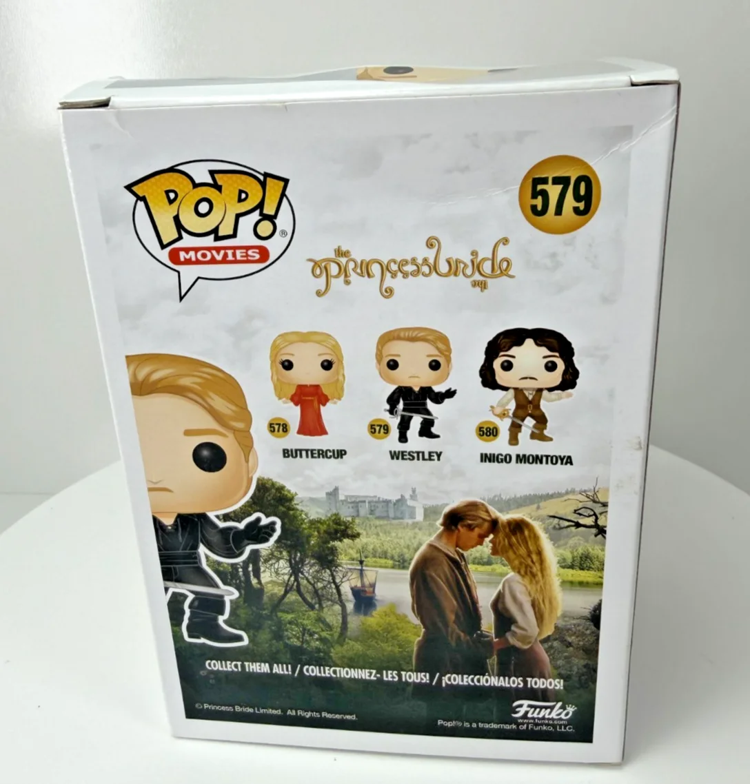 Cary Elwes — Cary Elwes Funko Pop #579 Westley The Princess Bride Vaulted Collectible Figure, изображение 3