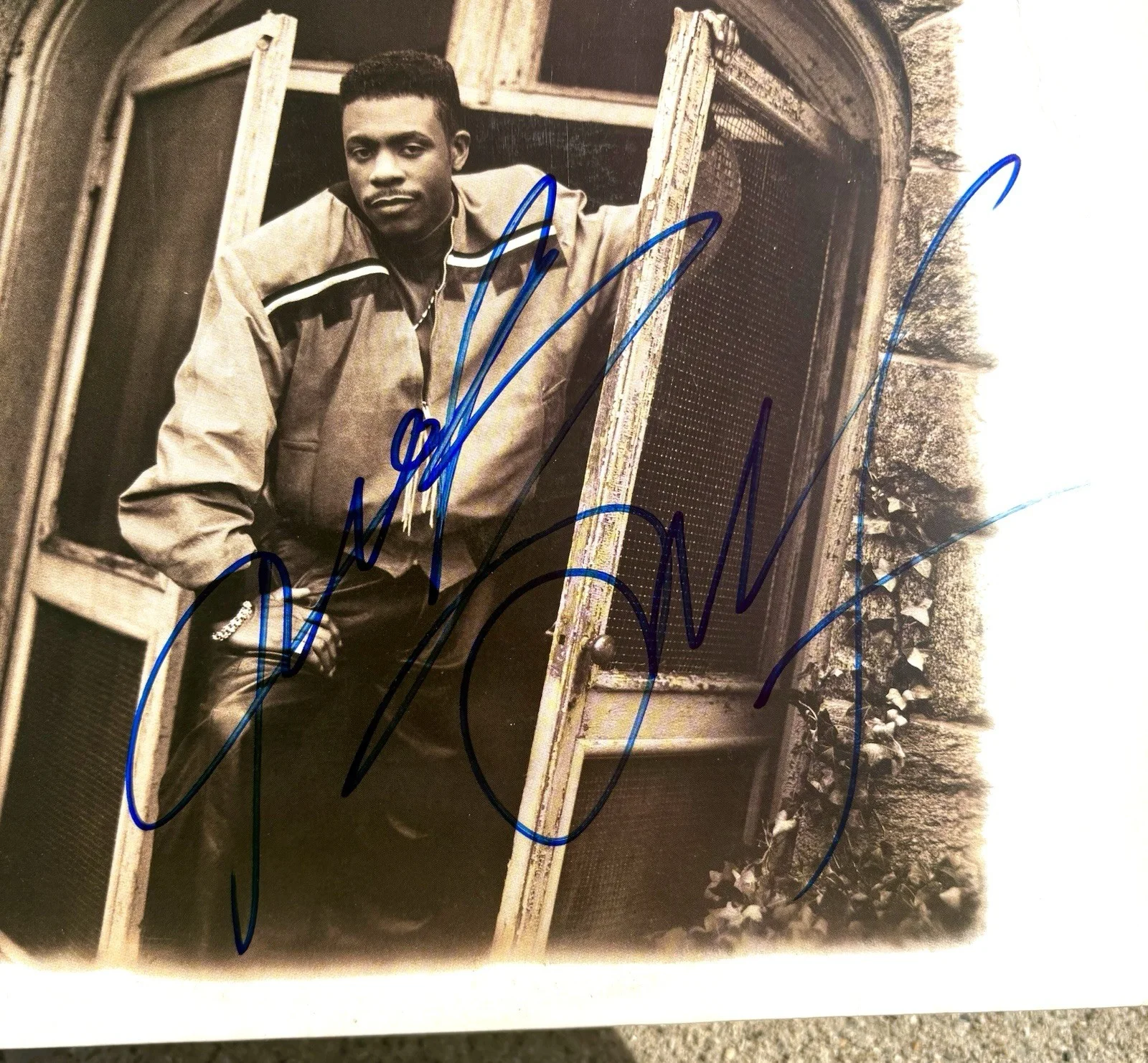 KEITH SWEAT SIGNED Make You Sweat Vinyl JSA COA, image 2