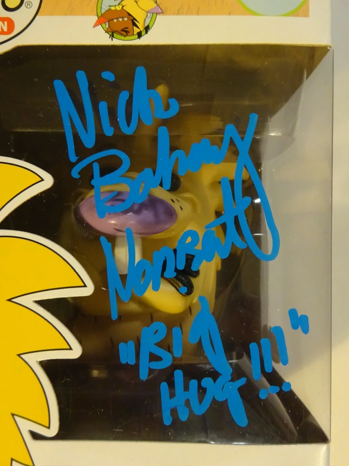 Nick Bakay — Signed The Angry Beavers Nick Bakay Autographed Norbert #322 Funko Pop JSA COA, изображение 4