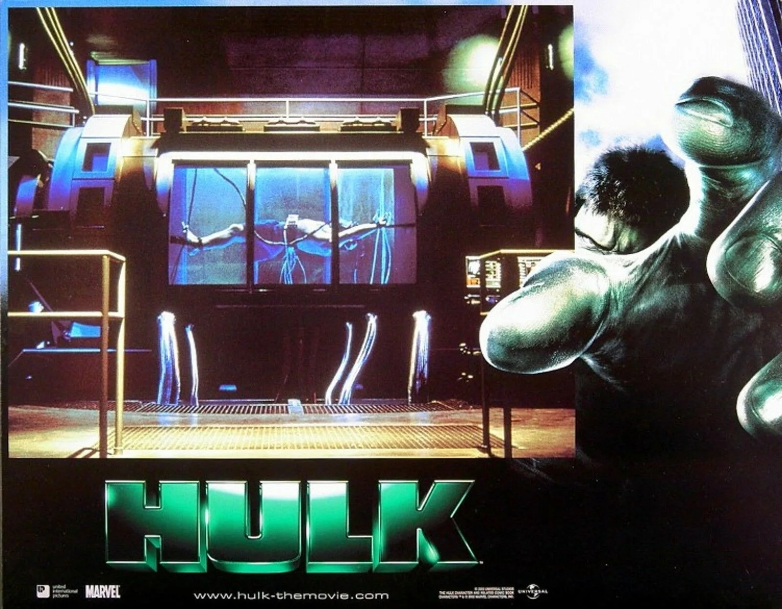 HULK 2003 Jennifer Connelly, Eric Bana 3 LOBBY CARDS, image 3