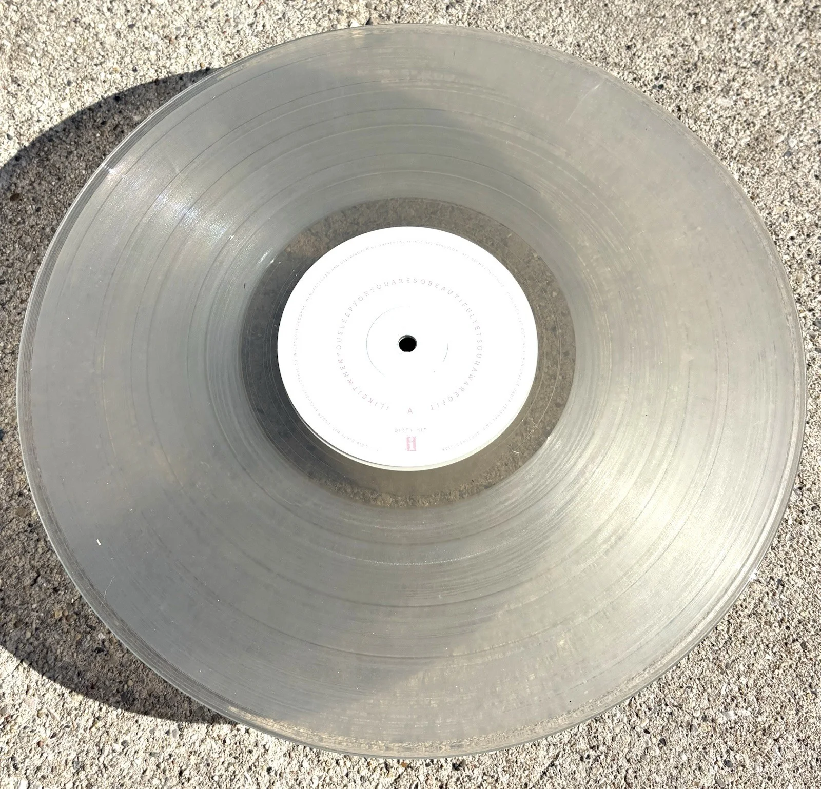 THE 1975 Band SIGNED Clear Vinyl JSA COA I Like It When You Sleep, изображение 4