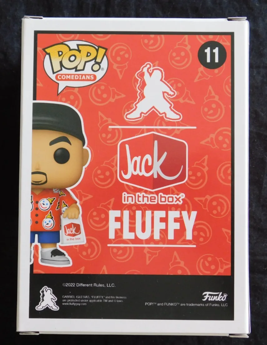 Gabriel Iglesias — Gabriel Iglesias Signed Jack In The Box Funko Pop 11 - JSA Authentication, image 4