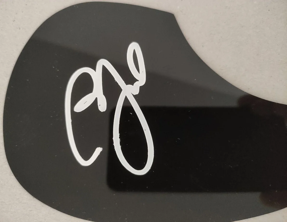 BILLY JOEL Signed Autographed Guitar Pickguard, image 2