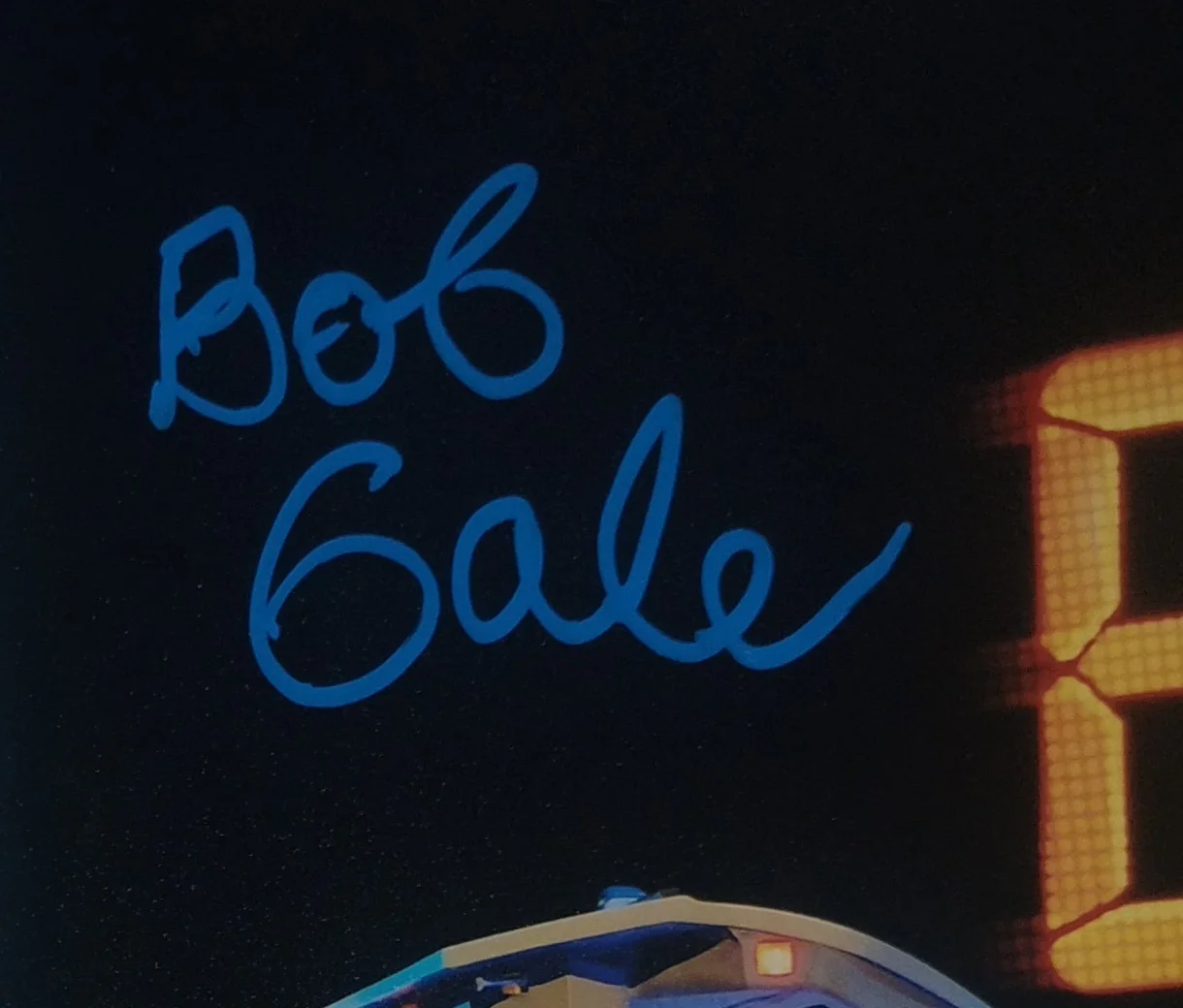 Bob Gale Hand Signed 8x10 Photo OPix COA Back To The Future NO US TARIFFS, изображение 3