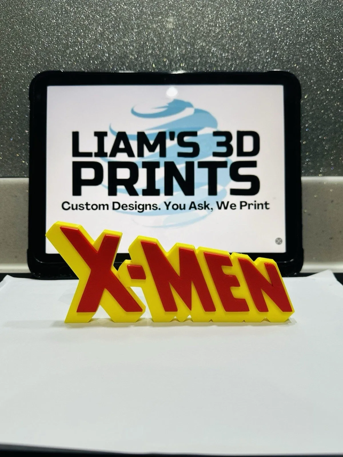 Decorative X-Men Self Standing Logo Marvel 3D Print, image 2