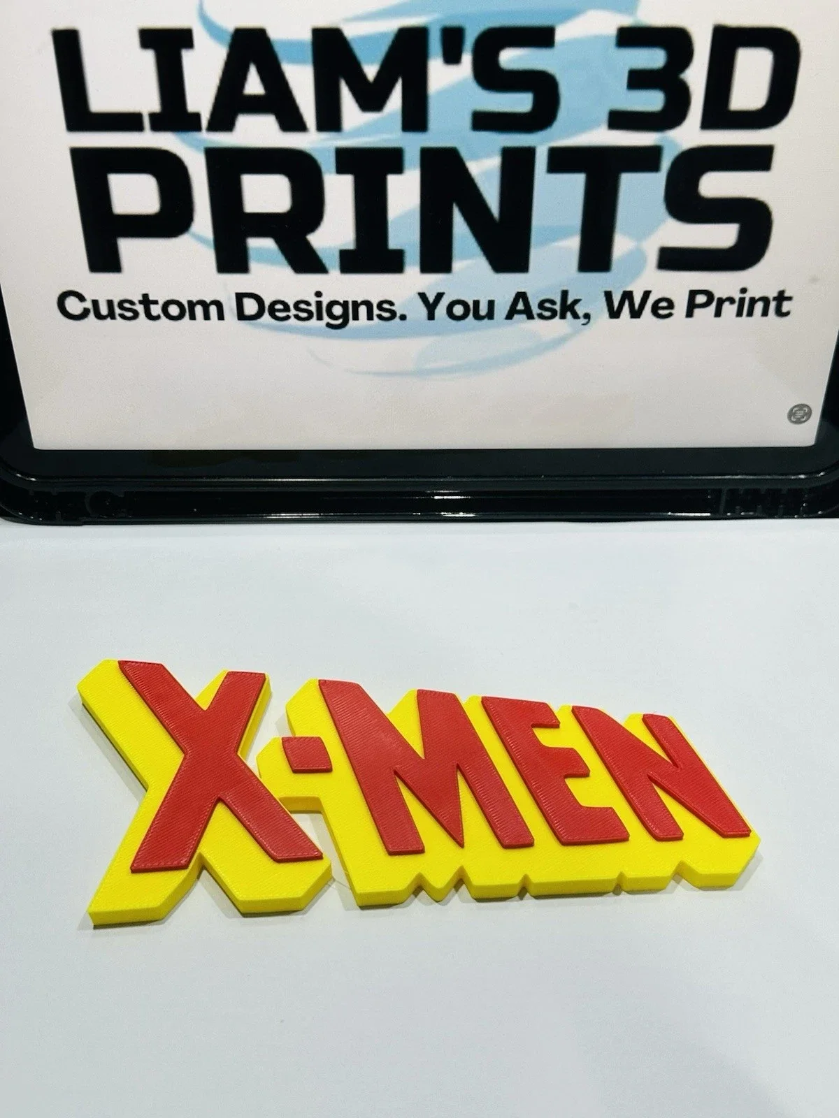 Decorative X-Men Self Standing Logo Marvel 3D Print, image 4