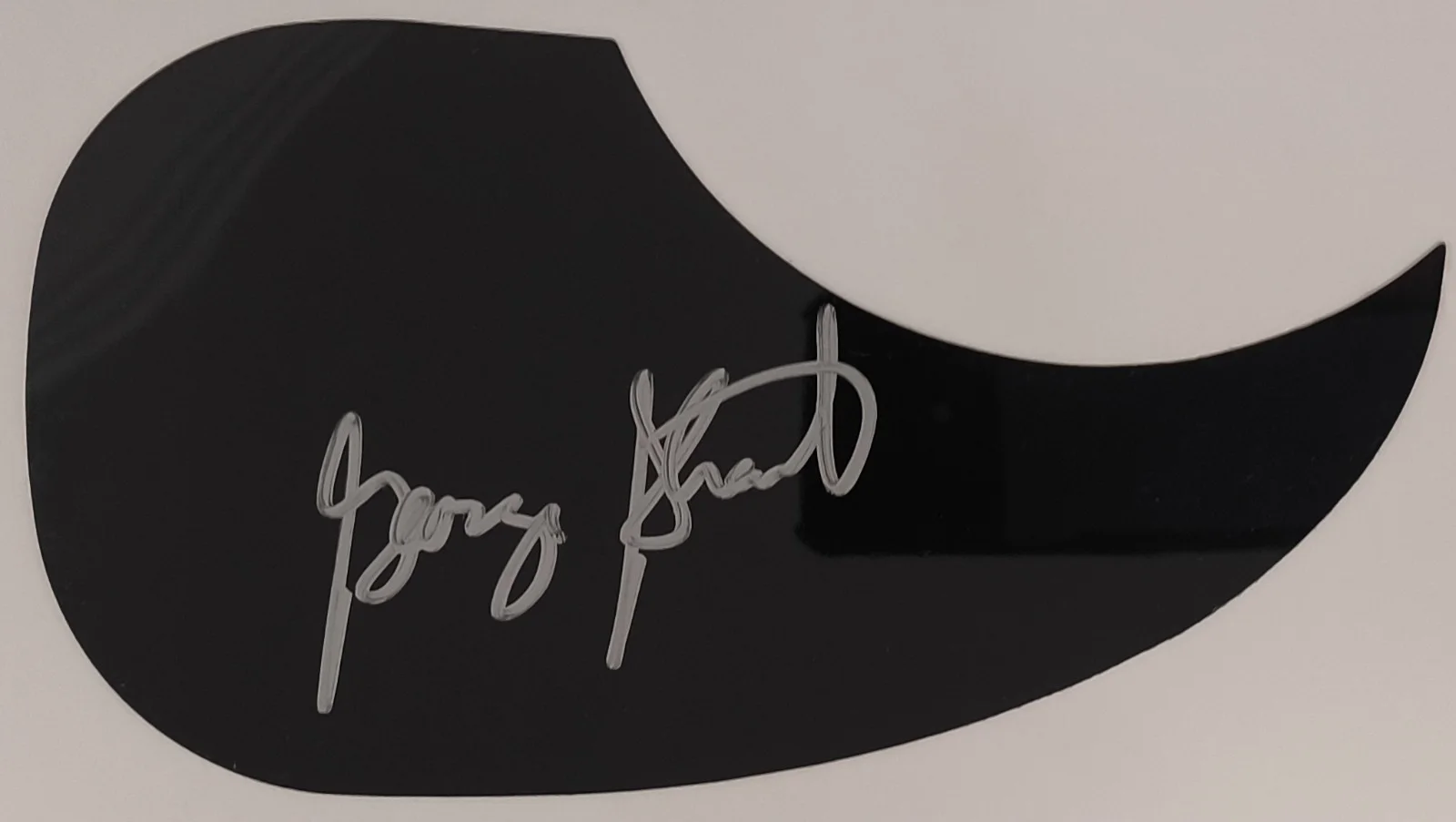 GEORGE STRAIT Signed Autographed Guitar PickGuard, image 2