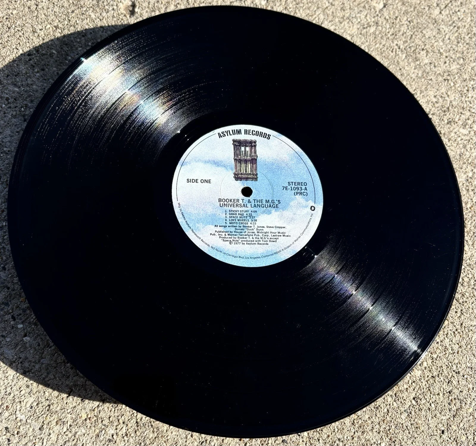 STEVE CROPPER SIGNED Vinyl JSA COA Booker T & The M.G.’s Universal Language, image 4