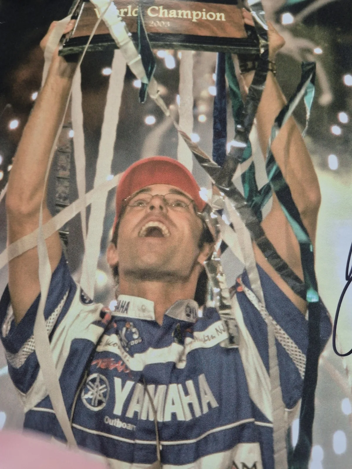 Mike Iaconelli Poster Signed Excellent Cond 24 X 16, image 3