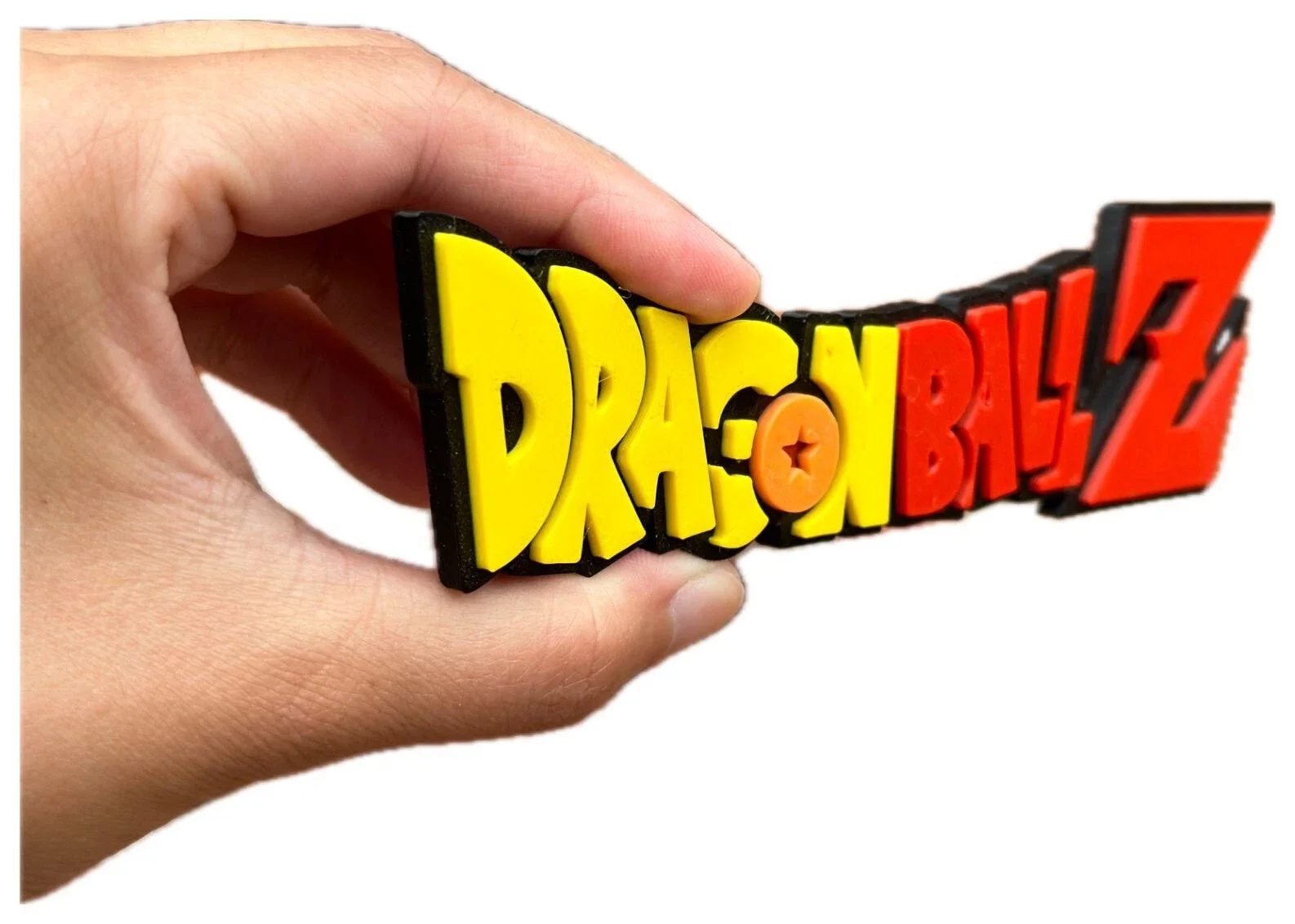 Decorative Dragon Ball Z Anime Logo 3D Print Wall Plaque, image 2