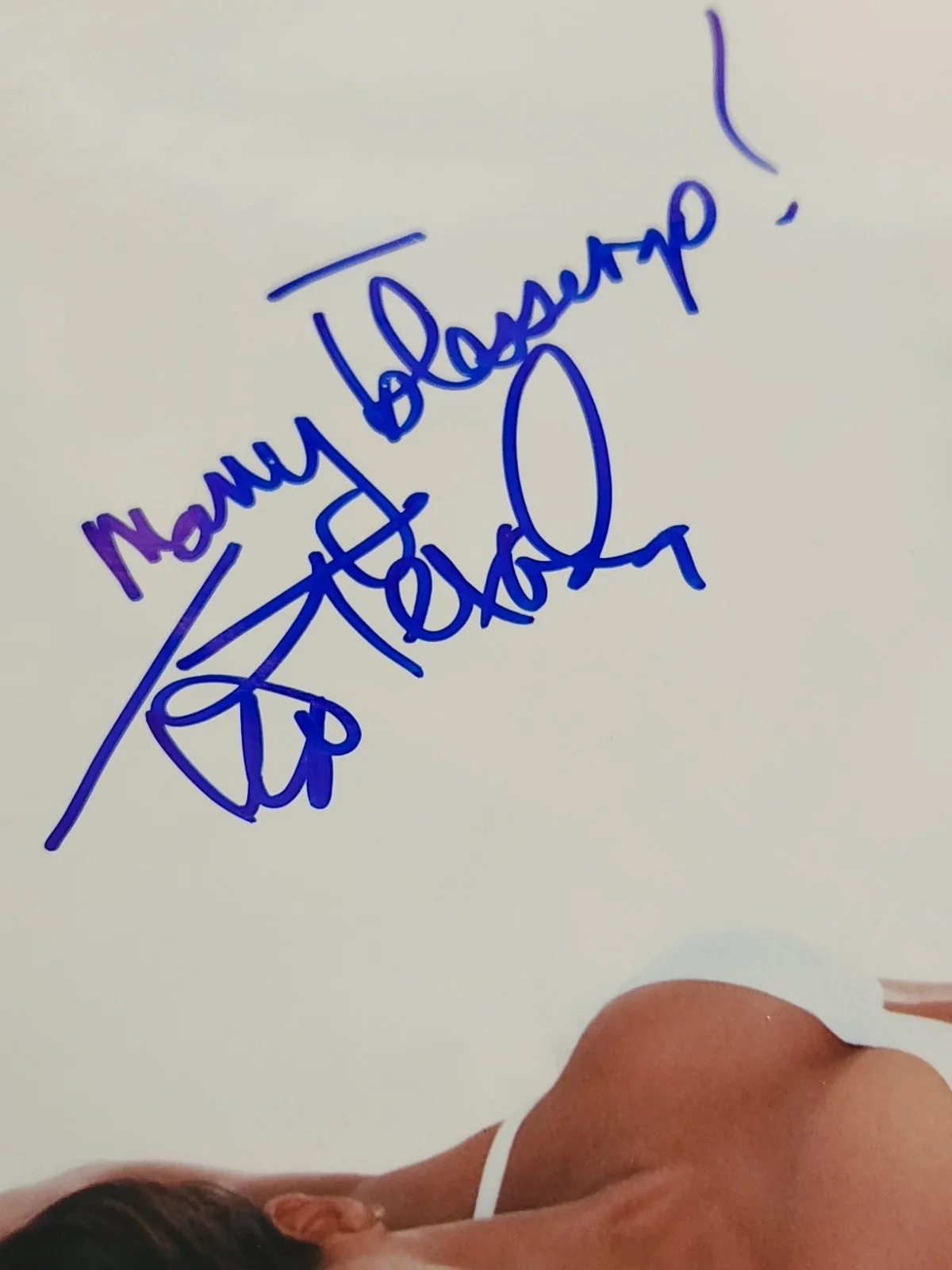 Tia Texada Signed Autographed 8x10" Photograph AW COA, image 2