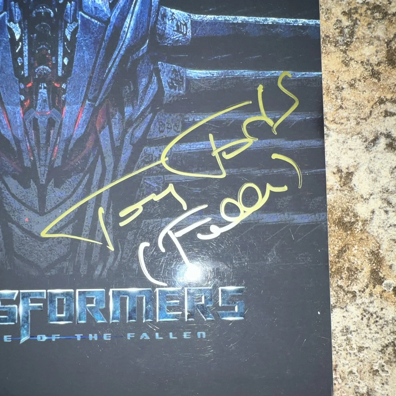 Transformers Tony Todd Fallen signed photo autographed movie memorabilia, image 2