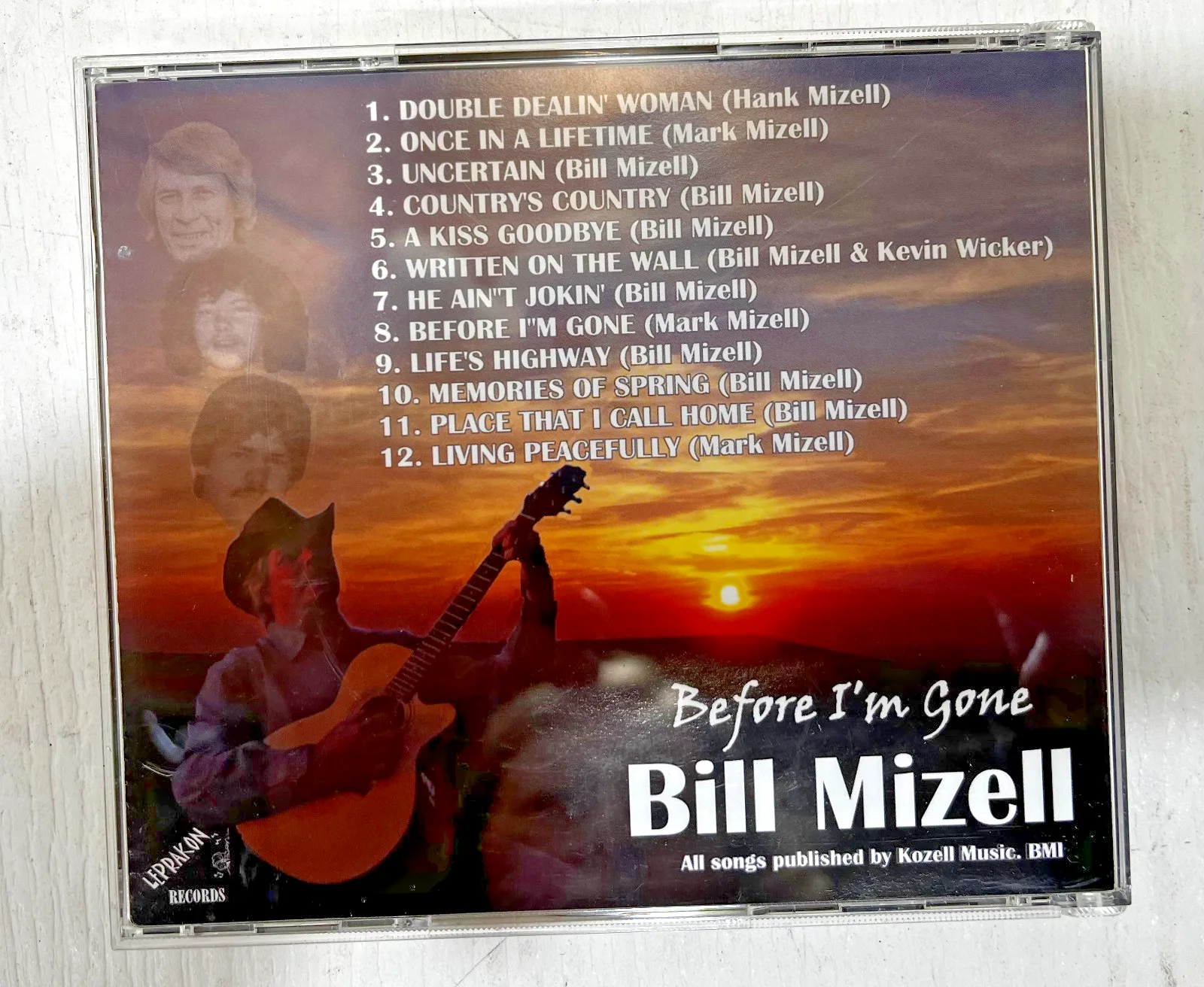 Bill Mizell Before I'm Gone CD - Signed, image 3