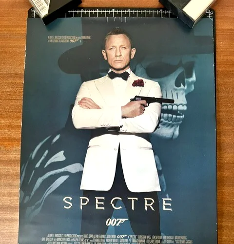 James Bond Spectre UK Odeon Film Promotional Posters 2 x A3 size, изображение 5