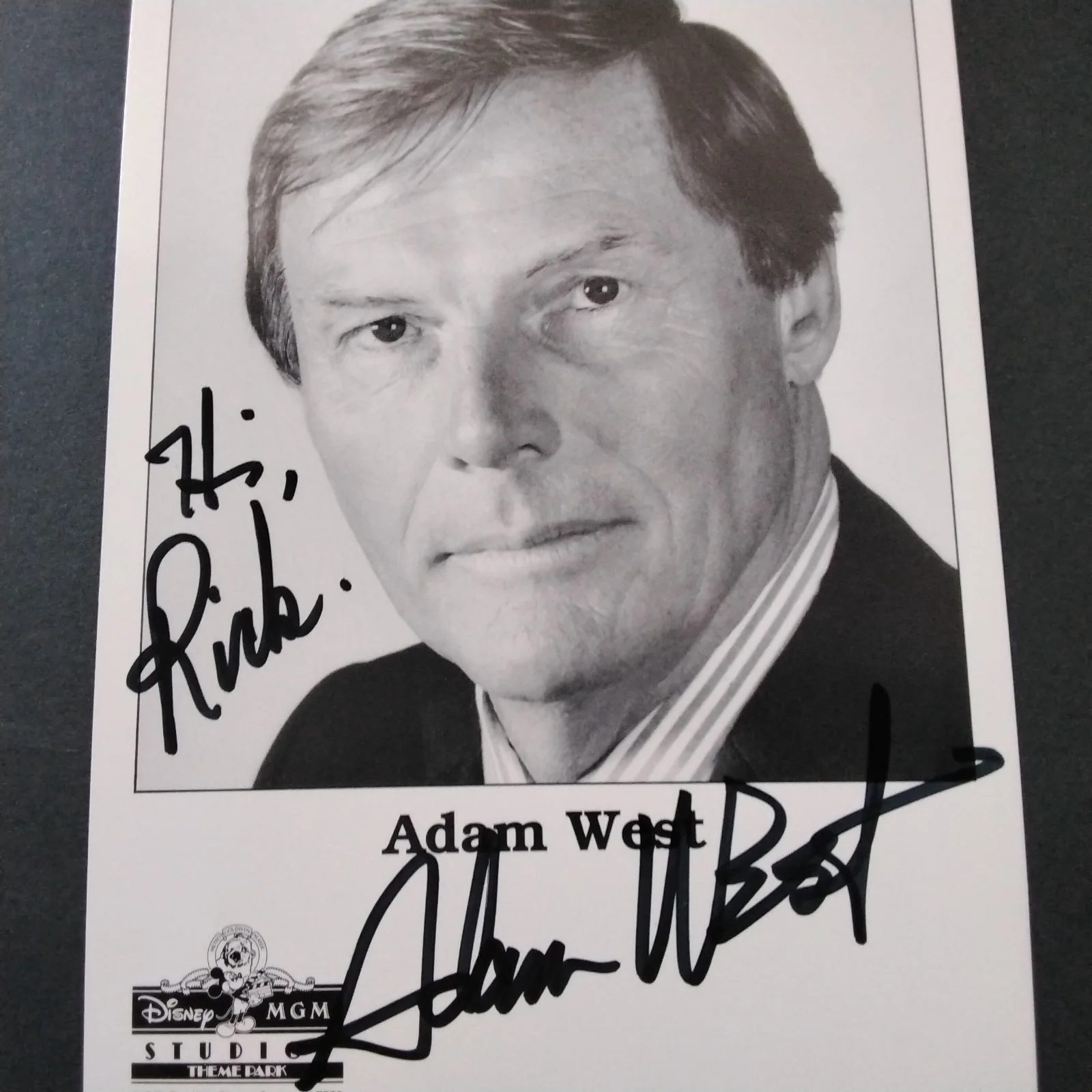 Adam West SIGNED Photo 60s TV Film Actor Batman & Robin Voodoo Island Family Guy, изображение 3