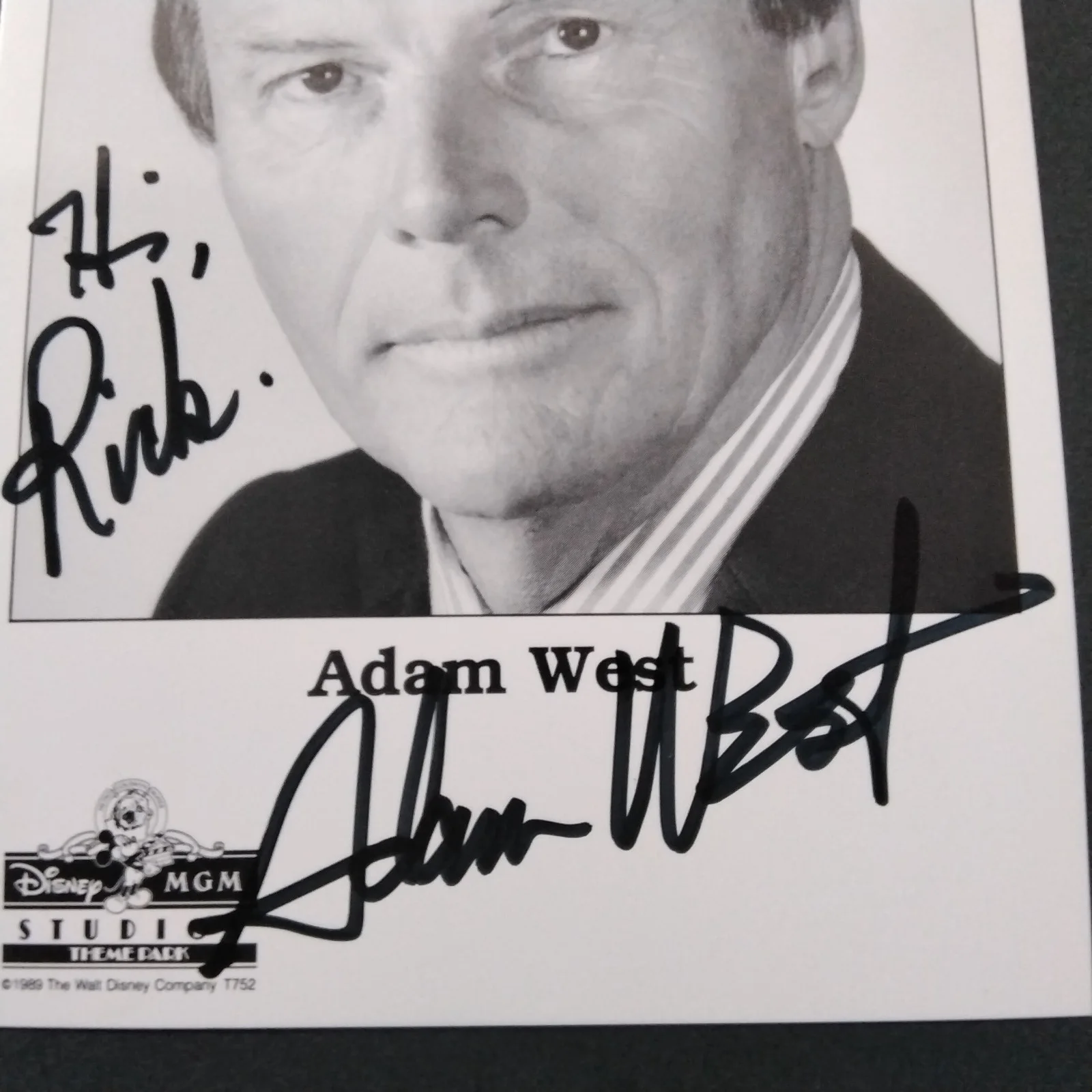 Adam West SIGNED Photo 60s TV Film Actor Batman & Robin Voodoo Island Family Guy, изображение 4
