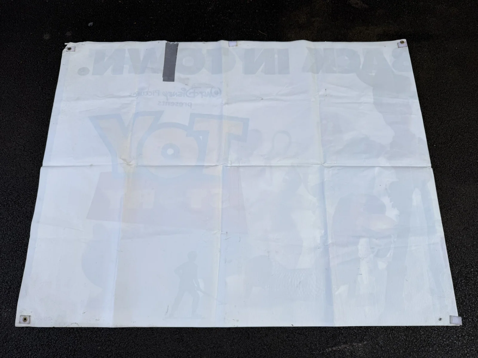 Vintage Disney Pixar Toy Story Giant Retail Banner Poster 3m x 1.2m Cinema Promo, изображение 5