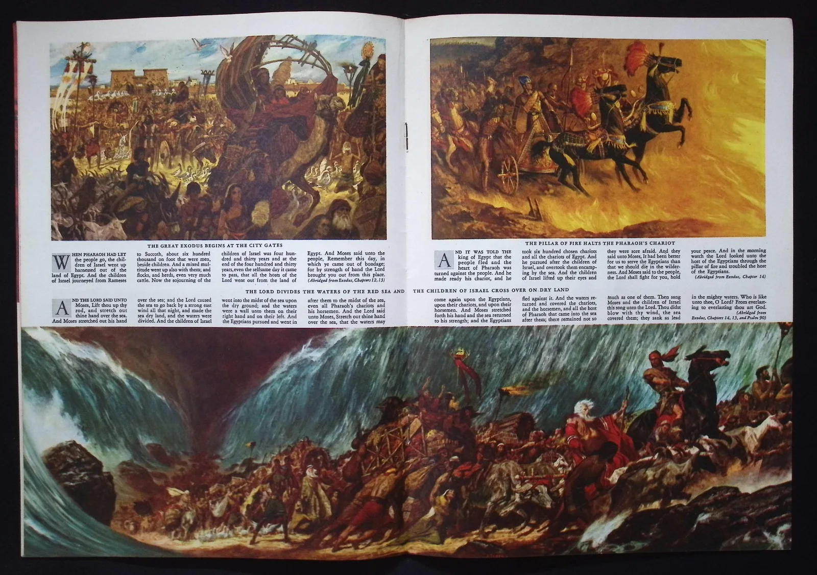 The Ten Commandments by Cecil B. DeMille, 1957 Souvenir Book, Charlton Heston, изображение 5