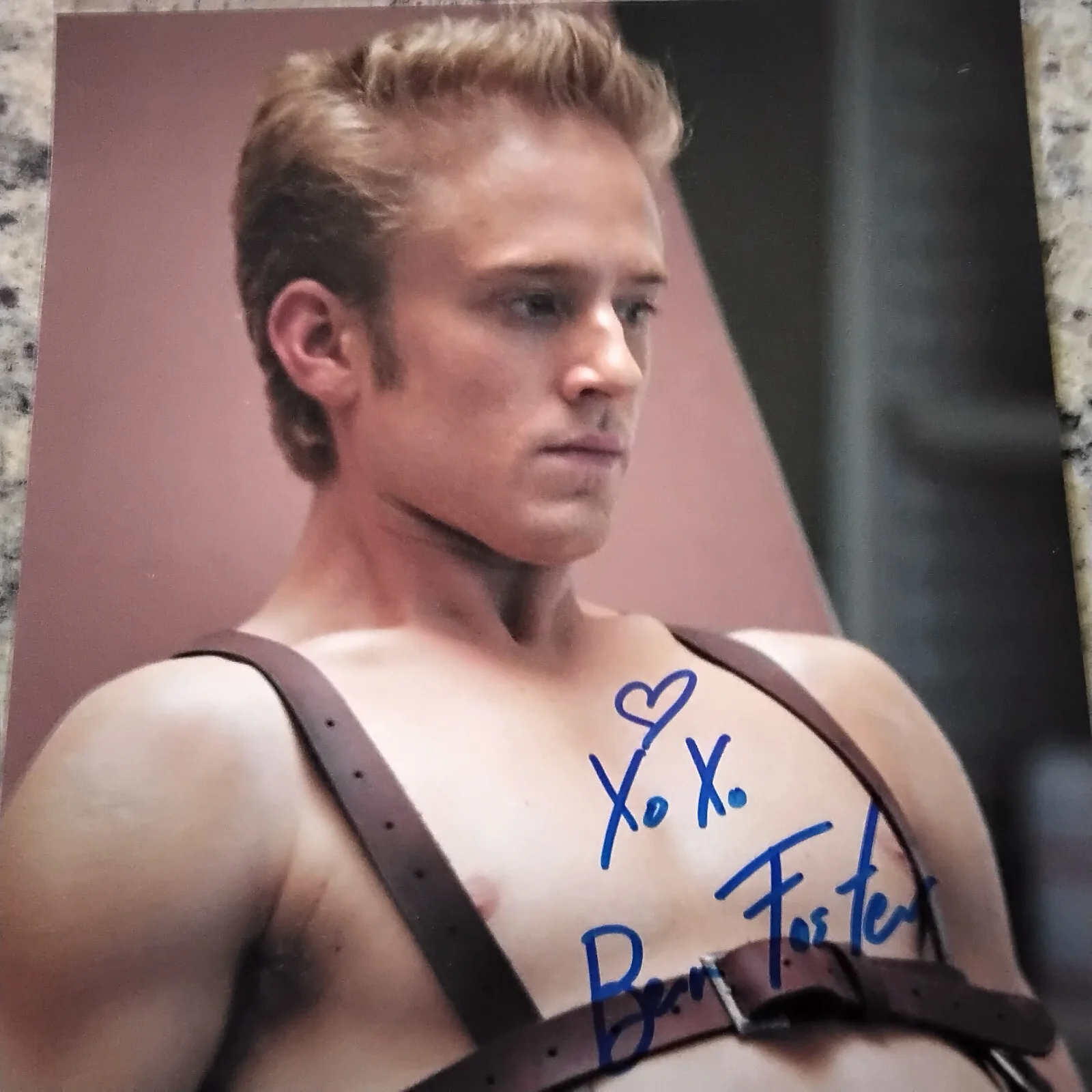 Ben Foster SIGNED Photo Movie TV Actor X Men 6 Feet Under Lone Survivor Sexy!, изображение 2