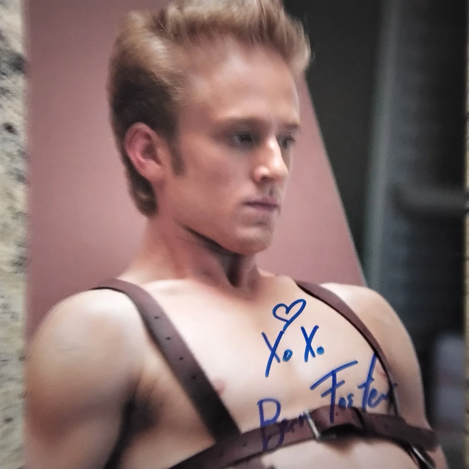 Ben Foster SIGNED Photo Movie TV Actor X Men 6 Feet Under Lone Survivor Sexy!, изображение 4
