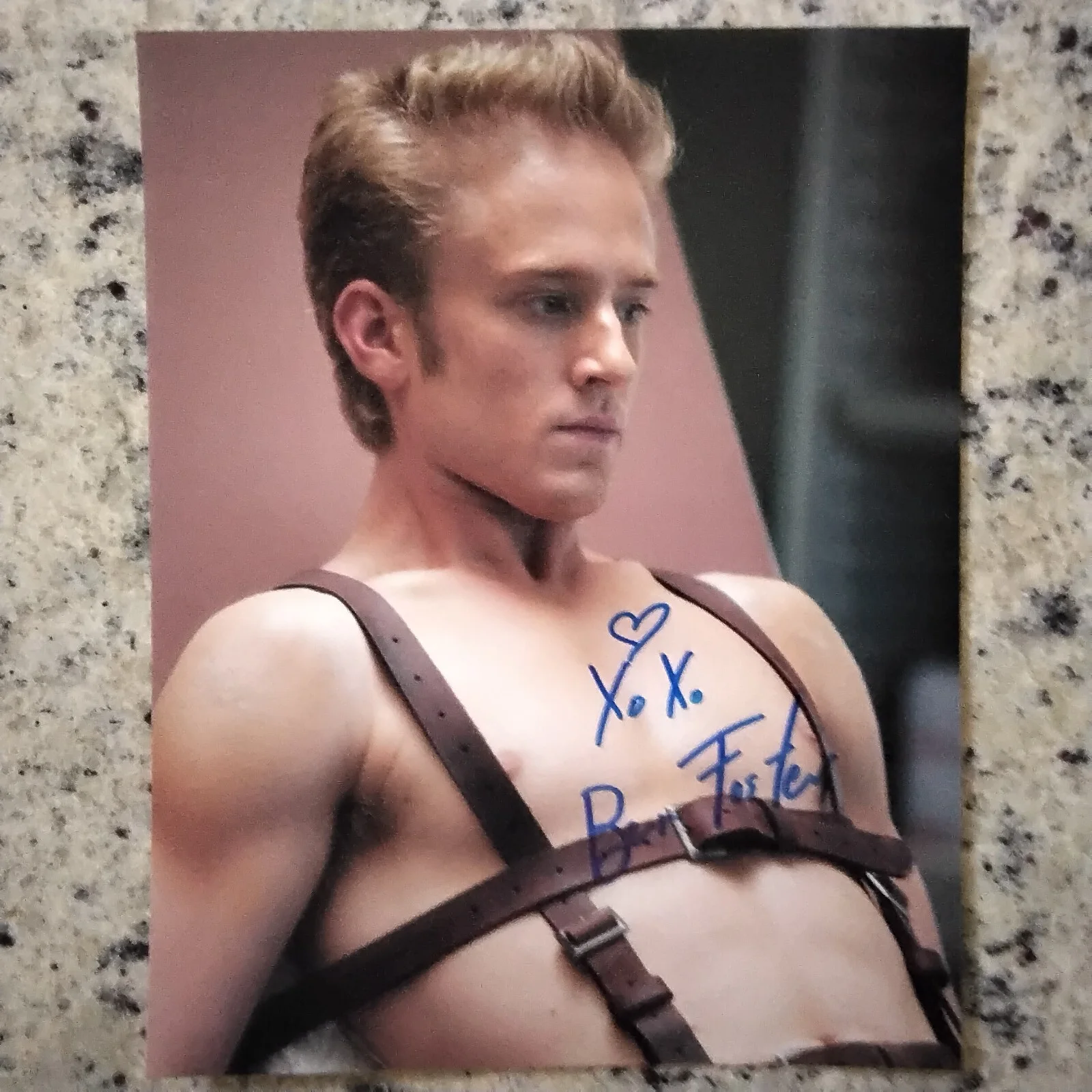 Ben Foster SIGNED Photo Movie TV Actor X Men 6 Feet Under Lone Survivor Sexy!, изображение 5