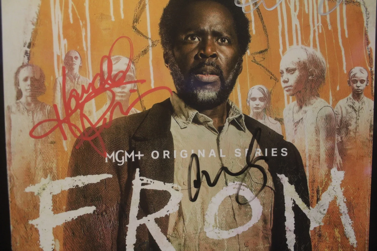 Angela Moore - Bakta Harold Perrineau - Boyd Stevens Nathan D. Si — Signed Poster - FROM - TV Series - Angela Moore, Harold Perrineau, 11x17 +COA, image 4