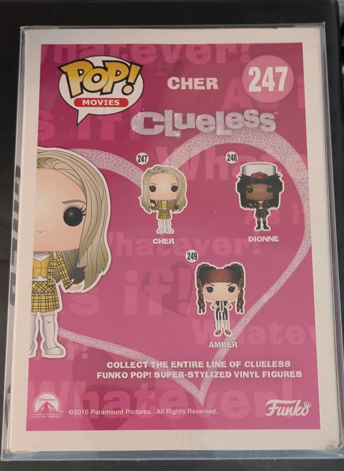 Alicia Silverstone Signed CHER Pop Vinyl 247 Clueless Figure, image 3