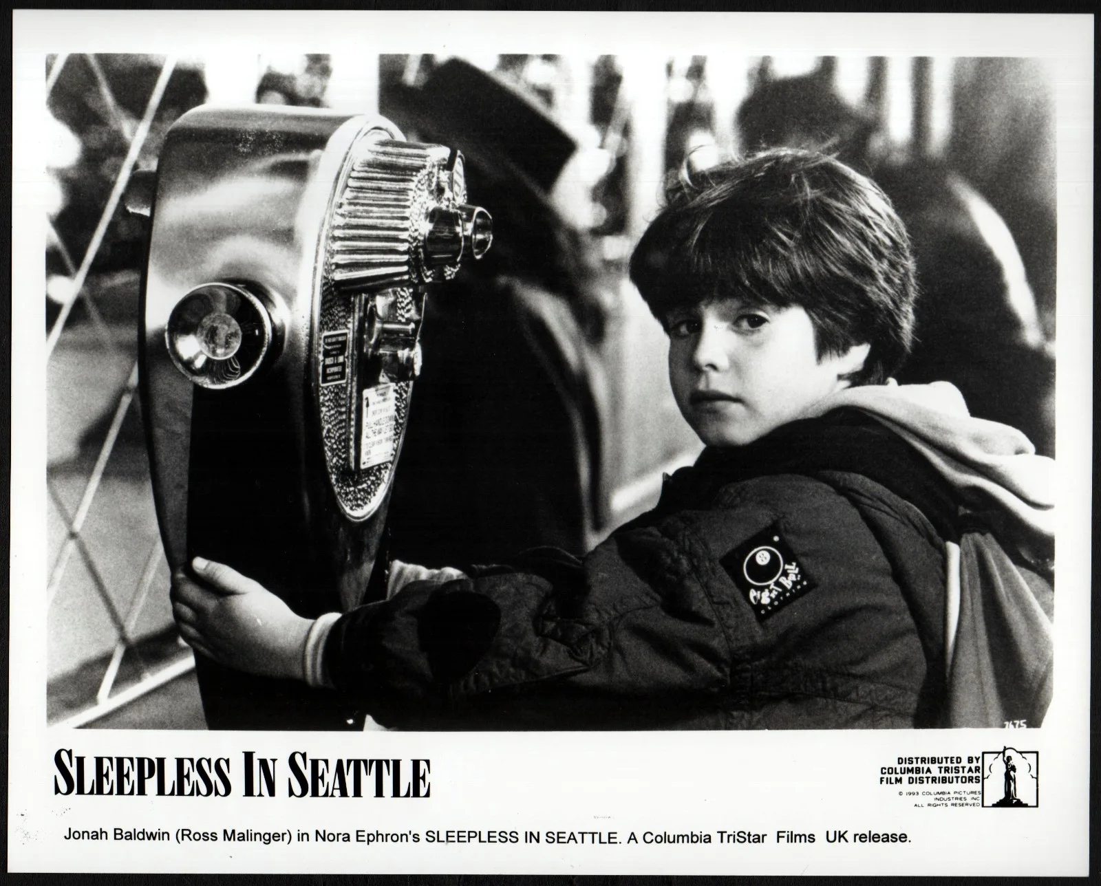 SLEEPLESS IN SEATTLE 1993 Tom Hanks, Meg Ryan, Ross Malinger 5 10x8 STILLS, изображение 2