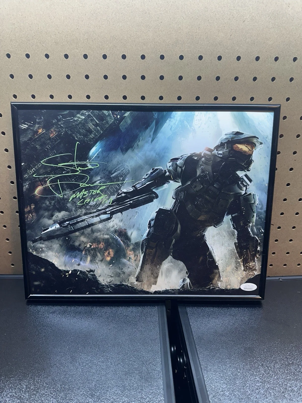 Steve Downes — STEVE DOWNES autografado HALO Master Chief 11x14 foto autógrafo JSA CERTIFICADO DE AUTENTICIDADE