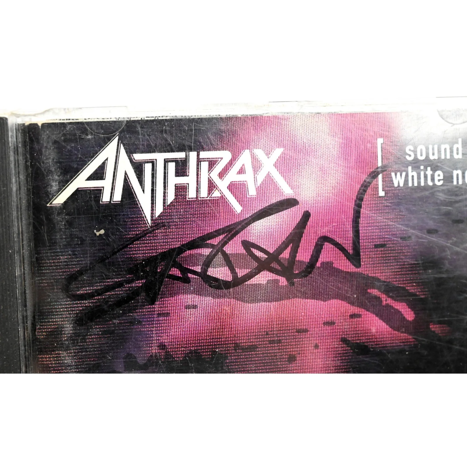 Anthrax Sound of White Noise CD Signed Autographed Scott Ian, image 2
