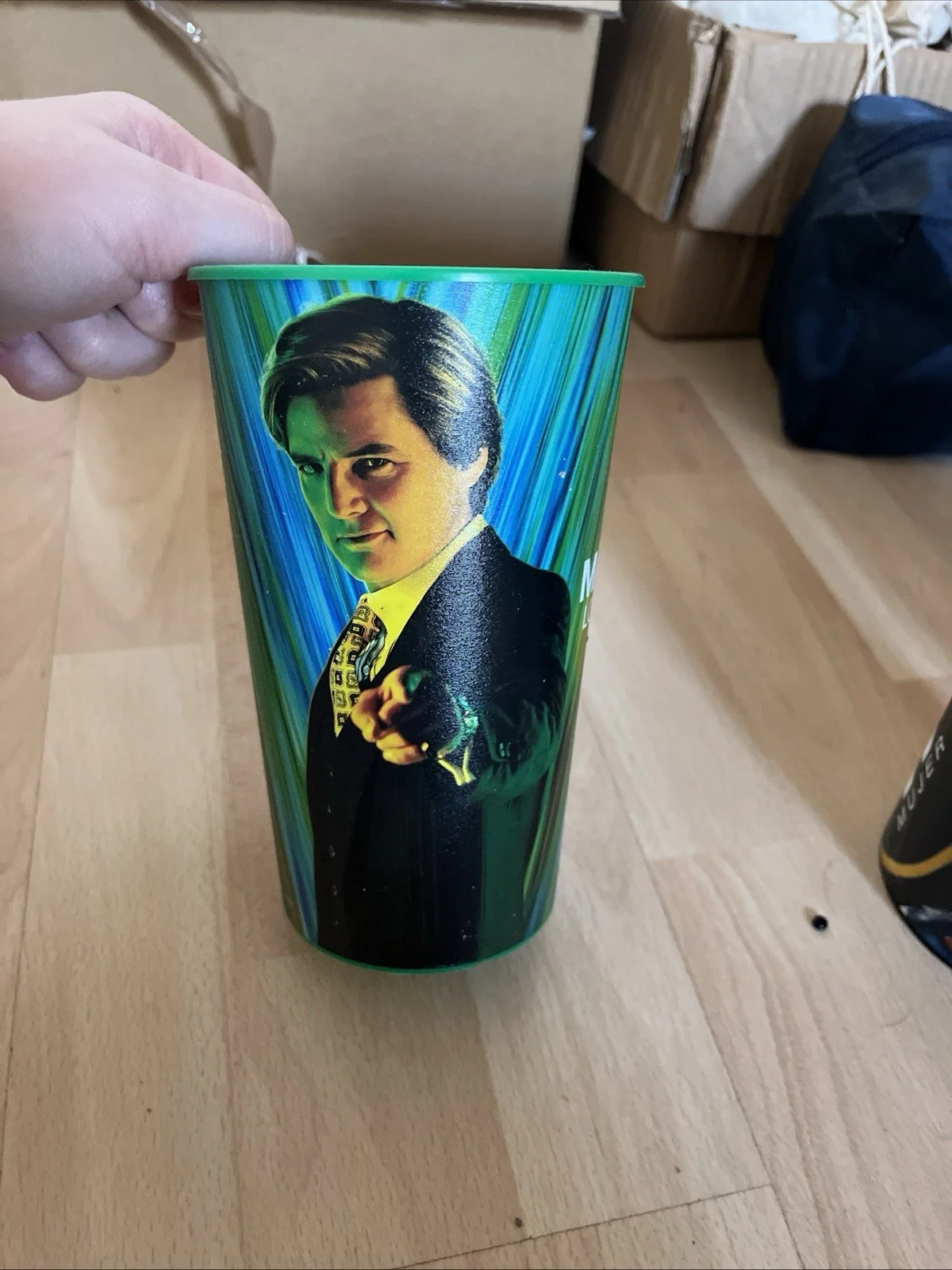 4x Wonder Woman (Mujer Maravilla) 1984 Carls Jr Cups + 1x Cup Topper, изображение 2