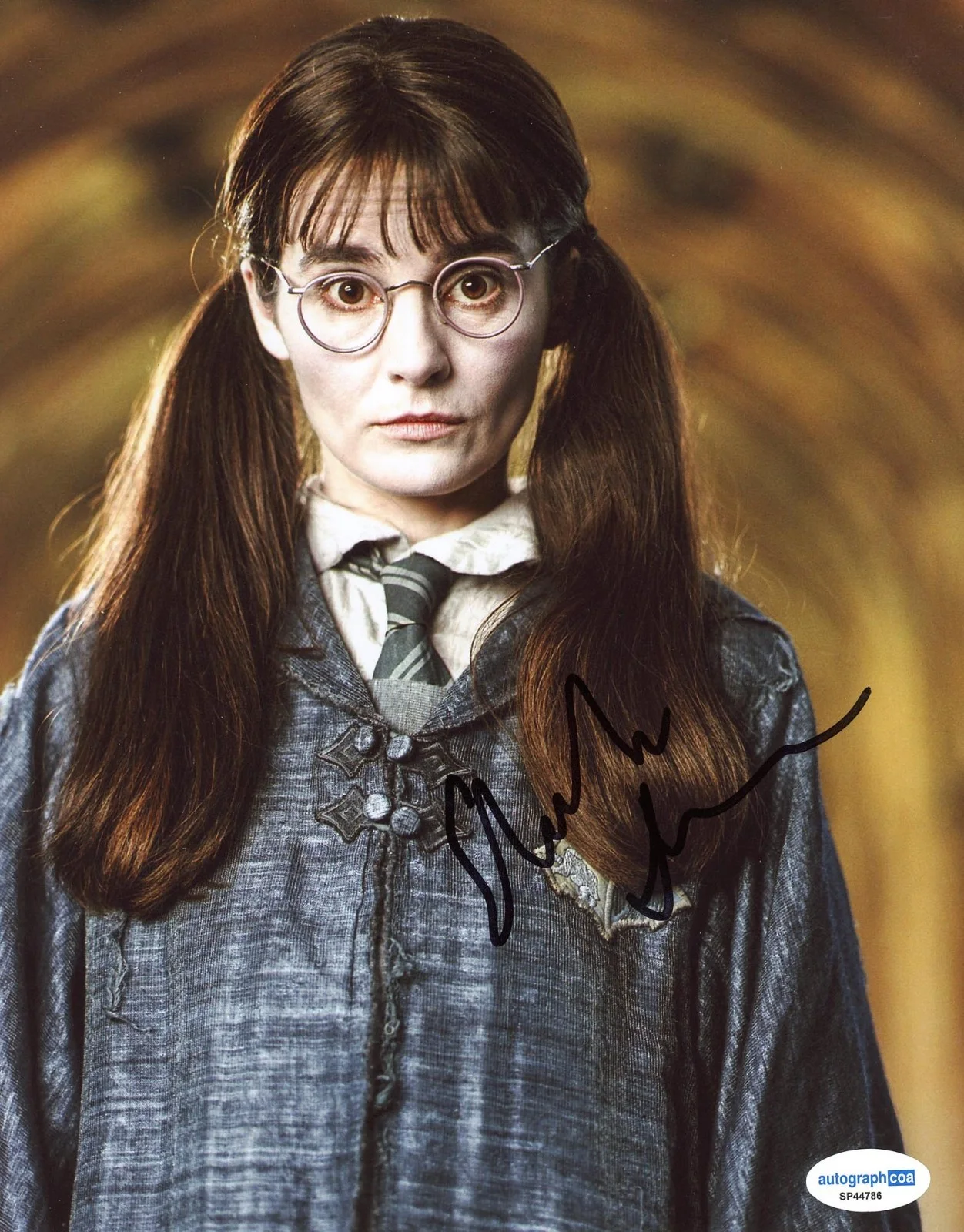 Shirley Henderson — Shirley Henderson signed "HARRY POTTER" 8x10 Photo c Moaning Myrtle ACOA COA, image 3