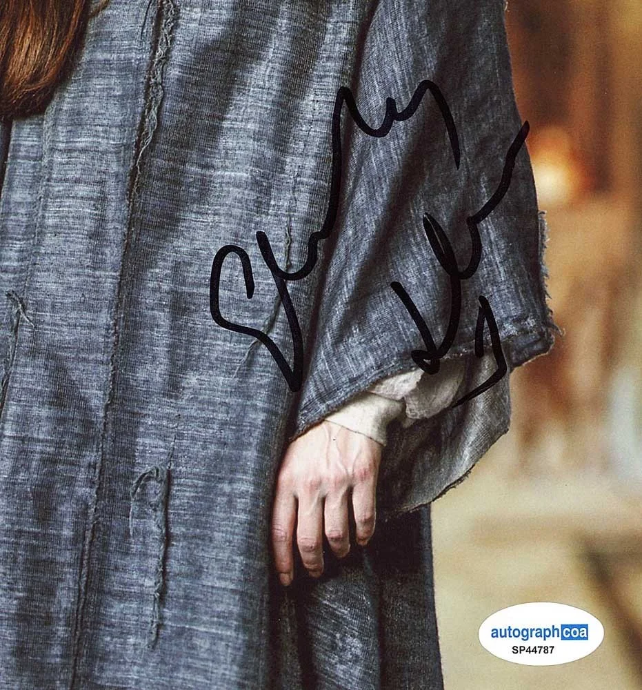 Shirley Henderson — Shirley Henderson signed HARRY POTTER 8x10 Photo EXT PROOF d Moaning Myrtle ACOA, изображение 5