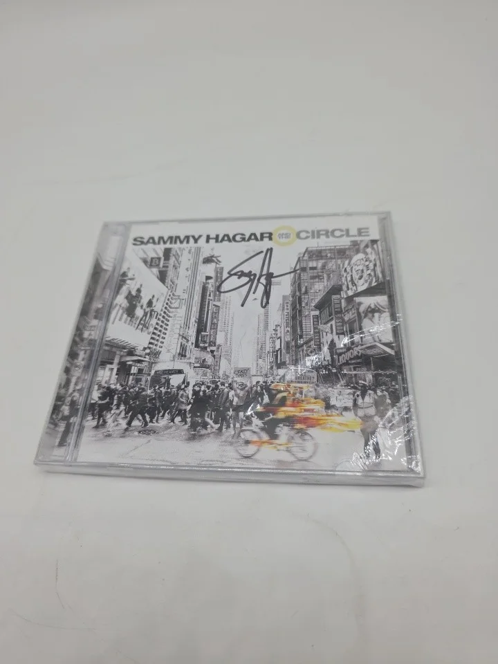 Sammy Hagar signed cd Crazy Times Autograph New Sealed, image 4