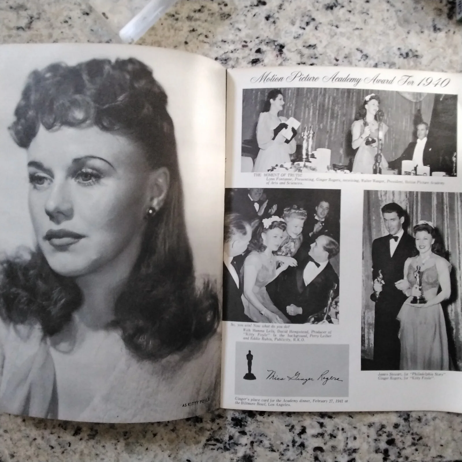 Ginger Rogers SIGNED 1967 Booklet Movie Actress Dancer Astaire Films Life Photos, изображение 5