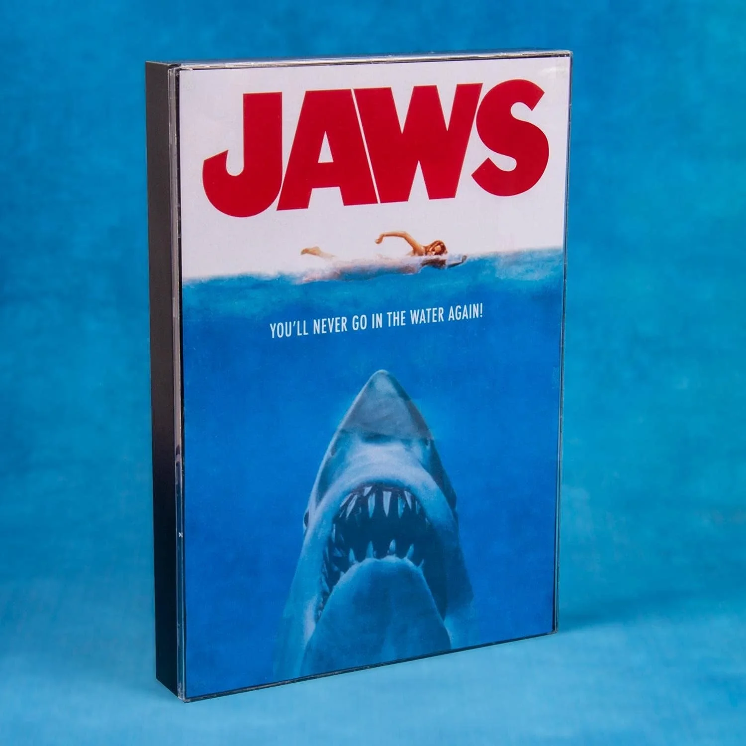Fizz Creations Jaws Movie Poster Light. A4 Sized LED Jaws Poster Mood Light Nigh, image 3